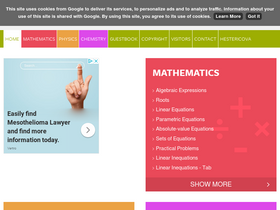 'priklady.eu' screenshot