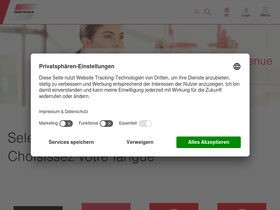 'warema.com' screenshot