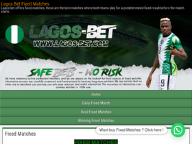 'lagos-bet.com' screenshot