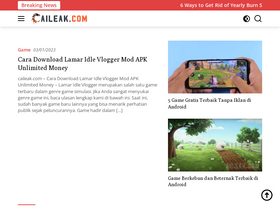 'caileak.com' screenshot