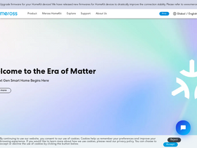 'meross.com' screenshot