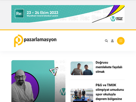'pazarlamasyon.com' screenshot