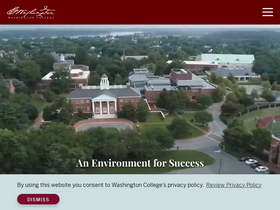 'washcoll.edu' screenshot