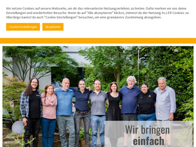 'mensa.de' screenshot