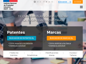 'inapi.cl' screenshot