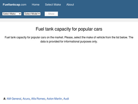 'fueltankcap.com' screenshot