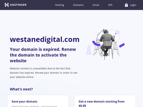 'westanedigital.com' screenshot