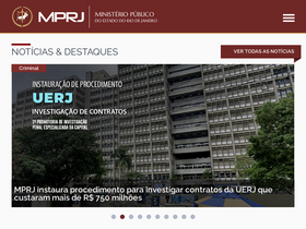 'mprj.mp.br' screenshot