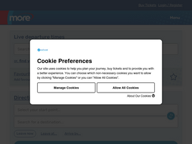 'morebus.co.uk' screenshot