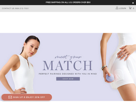 'danskin.com' screenshot