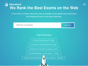 'examenscorriges.org' screenshot