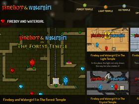 Fireboy & Watergirl Animated Cursor - Sweezy Custom Cursors