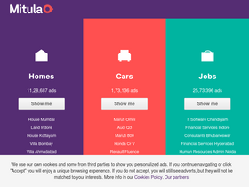 'mitula.in' screenshot