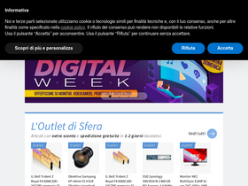 'sferaufficio.com' screenshot
