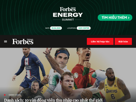 'forbes.vn' screenshot