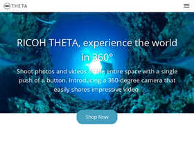 'theta360.com' screenshot