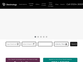 'destinology.co.uk' screenshot