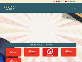 'online-radio.nl' screenshot