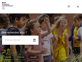 'ac-aix-marseille.fr' screenshot