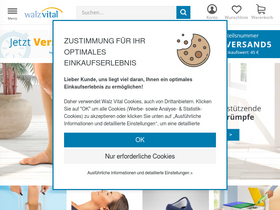 'walzvital.de' screenshot