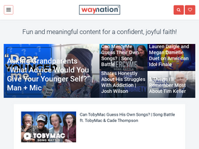 'waynation.com' screenshot
