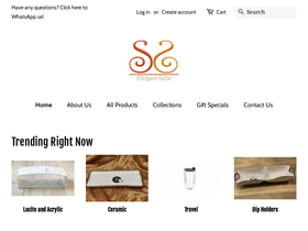 snselegantgifts.com homepage screenshot
