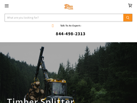 timbersplitterwarehouse.com homepage screenshot