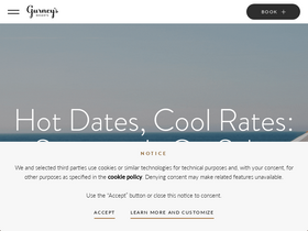 'gurneysresorts.com' screenshot