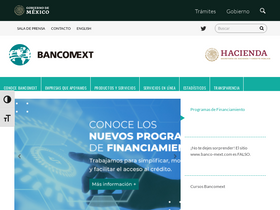 'bancomext.com' screenshot
