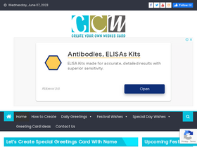 'createcustomwishes.com' screenshot