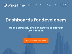'wakatime.com' screenshot