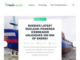 'techrandm.com' screenshot