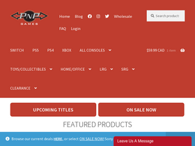 'pnpgamesonline.com' screenshot