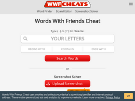 'wordswithfriendscheat.io' screenshot