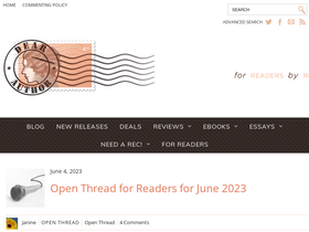 'dearauthor.com' screenshot