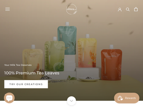 ohtea.co homepage screenshot