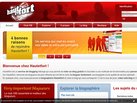 'hautetfort.com' screenshot