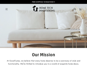 hometech-innovations.com homepage screenshot