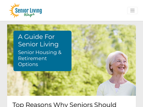 'seniorlivingways.com' screenshot