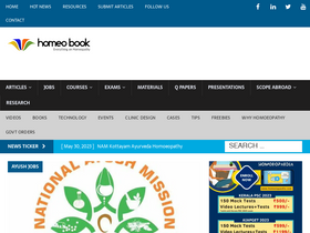 'homeobook.com' screenshot