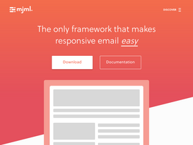 'mjml.io' screenshot