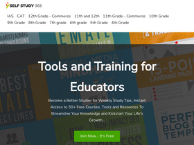 'selfstudy365.com' screenshot