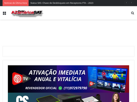 'azamericasat.net' screenshot