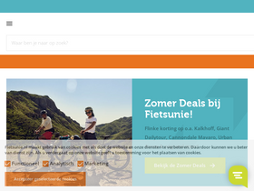 'fietsunie.nl' screenshot