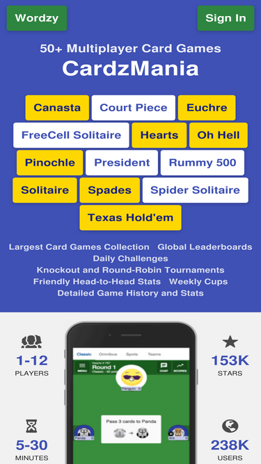 Play FreeCell Solitaire online free. 1-12 players, No ads