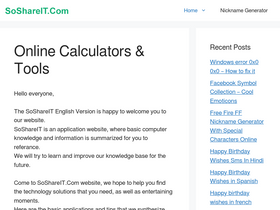 'soshareit.com' screenshot