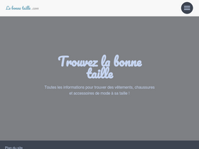 'labonnetaille.com' screenshot