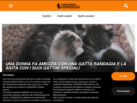 'ilmiogattoeleggenda.it' screenshot