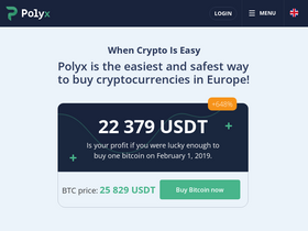 'polyx.net' screenshot