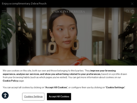 'carolinaherrera.com' screenshot